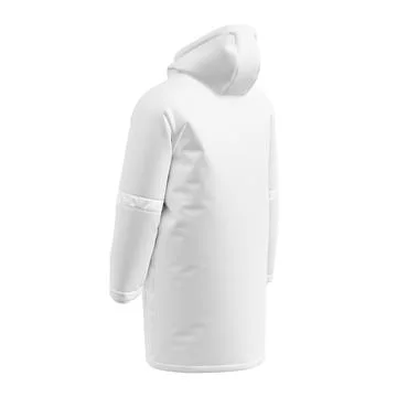 A Winter Jacket image isolated on a white background Stock Illustration