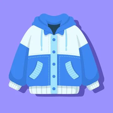 Winter Jacket Vector Illustration Stock Illustration