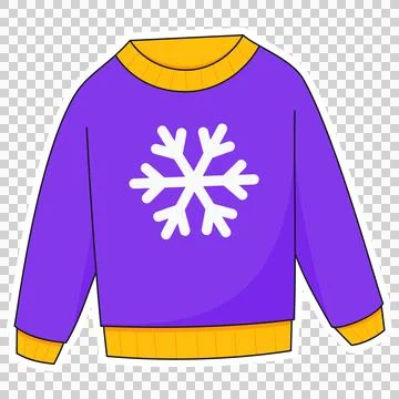 Winter jumper sweater Stock Illustration