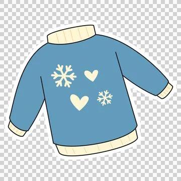 Winter jumper sweater Stock Illustration