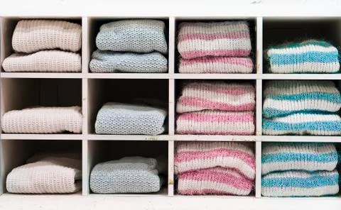Winter jumpers Stock Photos
