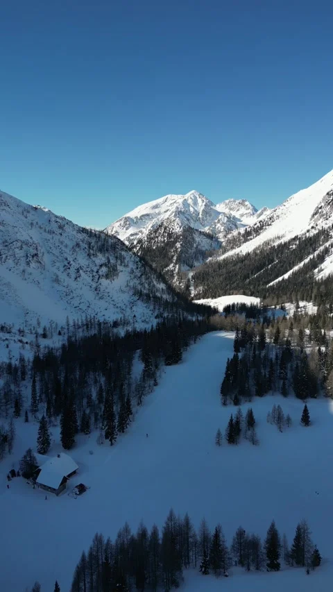 Winter Karavanke Stock Footage 236901635