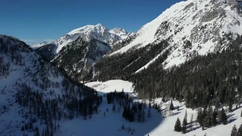 Winter Karavanke Stock Footage 236903074