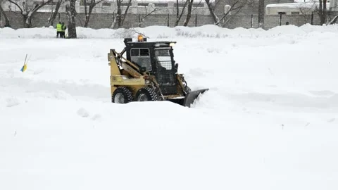 Winter karting competitions Stock Footage 130534918