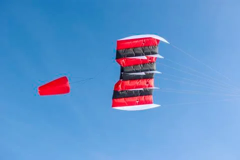 Winter kite Stock Photos