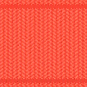 Winter Knitted Red Pattern. Textile Background 스톡 일러스트