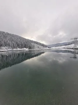 Winter lakes 写真素材