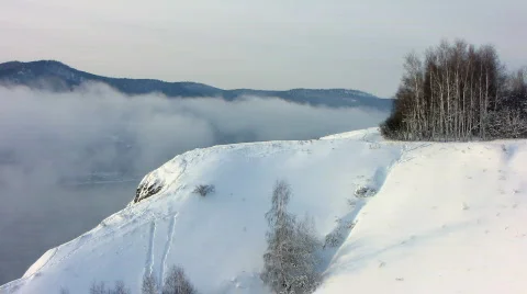 Winter landscape 10  Stock Footage 620307