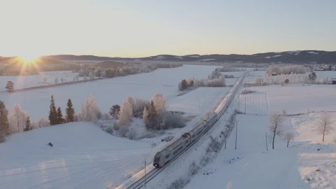 Winter landscape 4 Stock Footage 104190391