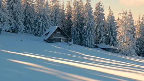 Winter landscape after the storm Stock Footage 170789225