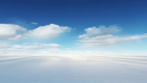 Winter Landscape And Clouds Time Lapse 스톡 동영상 102962876