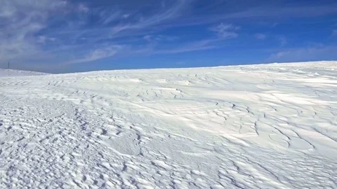 Winter landscape and ski resort Stock Footage 84775602