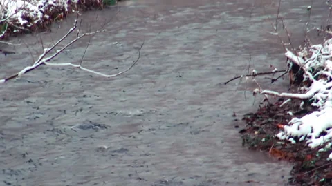 Winter landscape covered with snow. Stock Footage 238032322