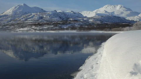 Winter, landscape Vídeo Stock 874982