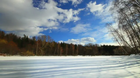 Winter landscape. Vidéo 26987002