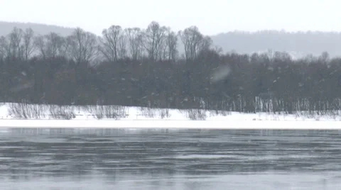 Winter landscape Vídeo Stock 35882525