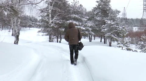 Winter landscape 動画素材 46803535