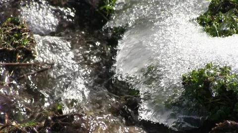 Winter landscape Видео 46880571