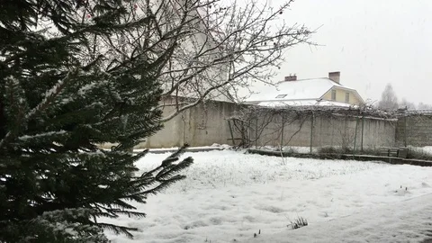 Winter landscape Stock Footage 83183283