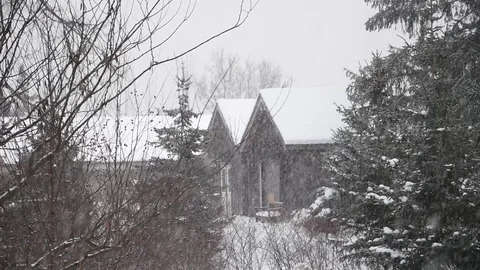 Winter landscape Stock Footage 84171916