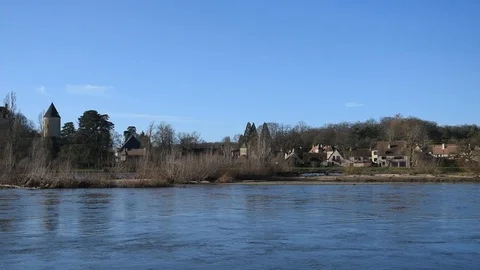 Winter landscape Stock Footage 121727603