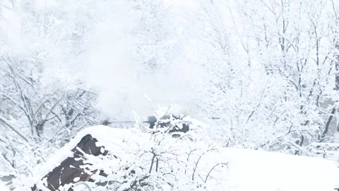 Winter landscape Stock Footage 146143526