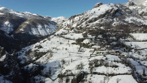 Winter landscape Vídeo Stock 146255300