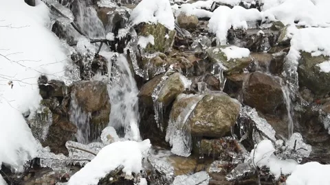 Winter landscape Stock Footage 146308955