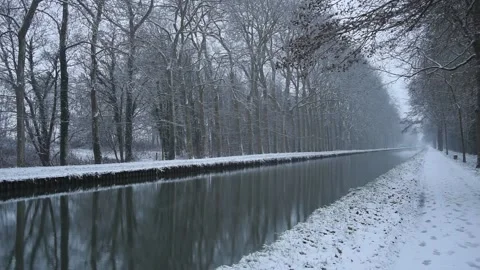 Winter landscape Stock Footage 146738515