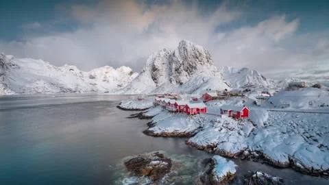 Winter Landscape Stock Footage 245243332