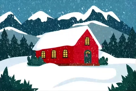 Winter landscape Stock Footage 285932984