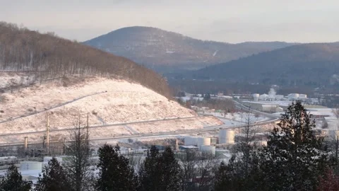 Winter landscape, fresh snow, first snow, winter travel. Stock Footage 257454328
