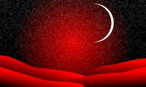 Winter Landscape Stock Illustration