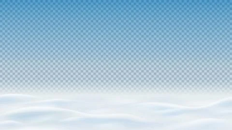 Winter landscape isolated on checkered background Stock Illustration
