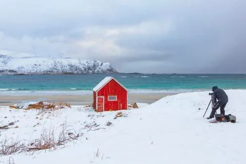Winter Landscape | Lofoten Islands | Norway Stock Photos