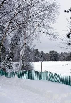 Winter landscape Stock-Fotos