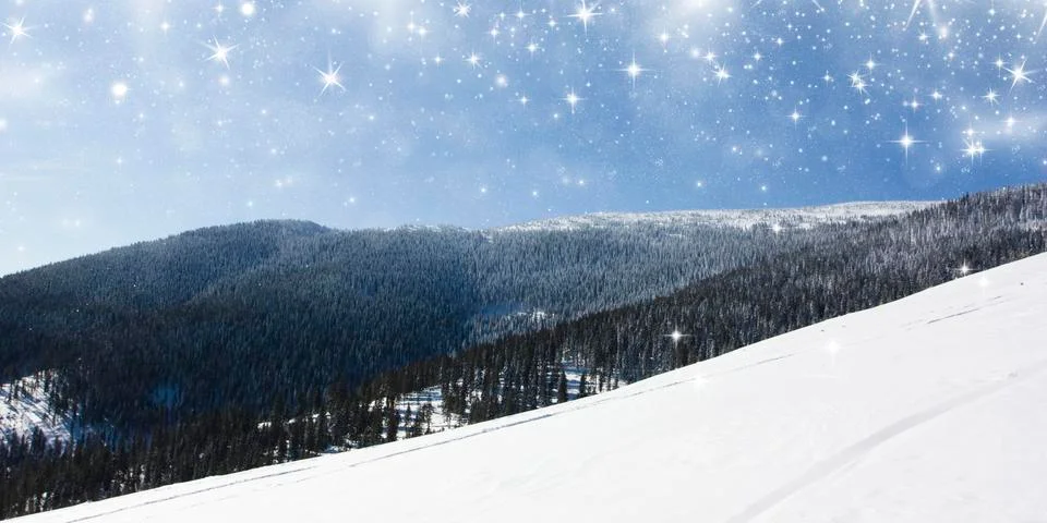 Winter landscape Stock Photos