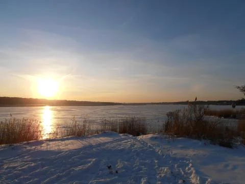 Winter Landscape 스톡 사진