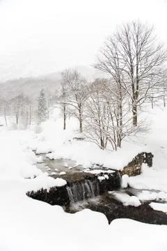 Winter landscape Stock Photos