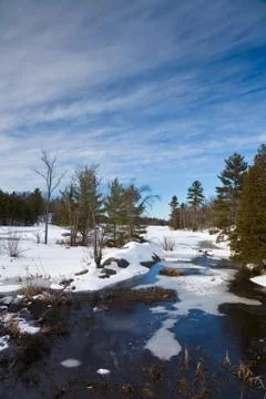 Winter landscape Stock Photos