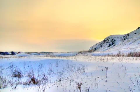 Winter landscape Stock Photos