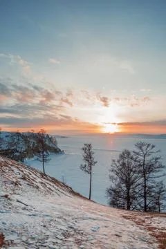 Winter landscape Stock Photos