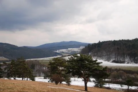 Winter landscape Stock Photos