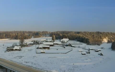 Winter landscape Stock Photos