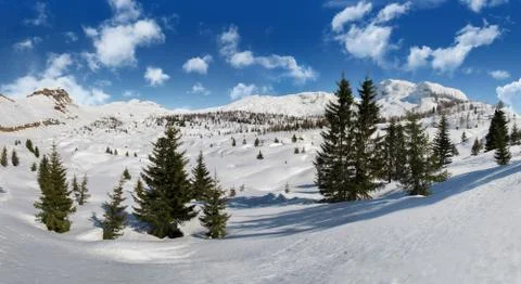 Winter landscape Stock Photos