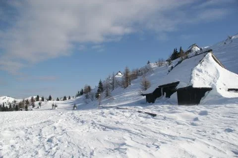 Winter landscape Stock Photos