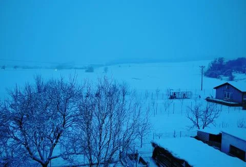 Winter landscape Stock Photos