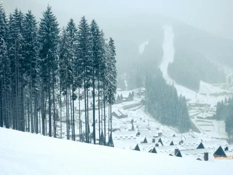 Winter landscape Stock Photos