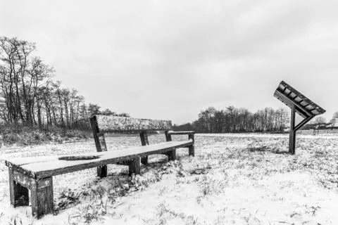 Winter landscape Stock Photos
