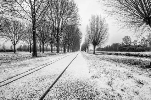 Winter landscape Stock Photos